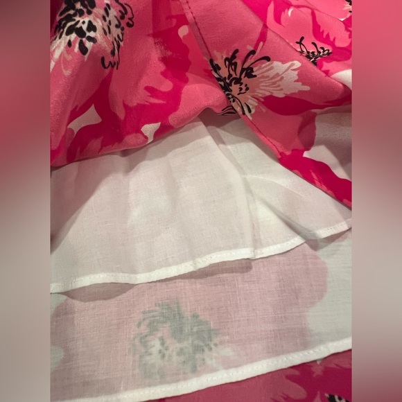 The Kooples Summer Party Silk Fit and Flare Dress Side Zipper Lined NWT size 4 - Picture 12 of 15